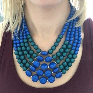 Multi strand Chunky necklace